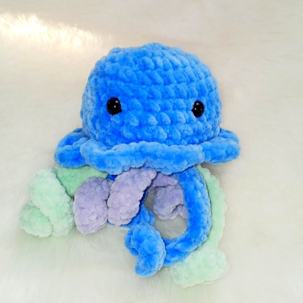 🆕Handmade Blue, Green, and Purple Jellyfish